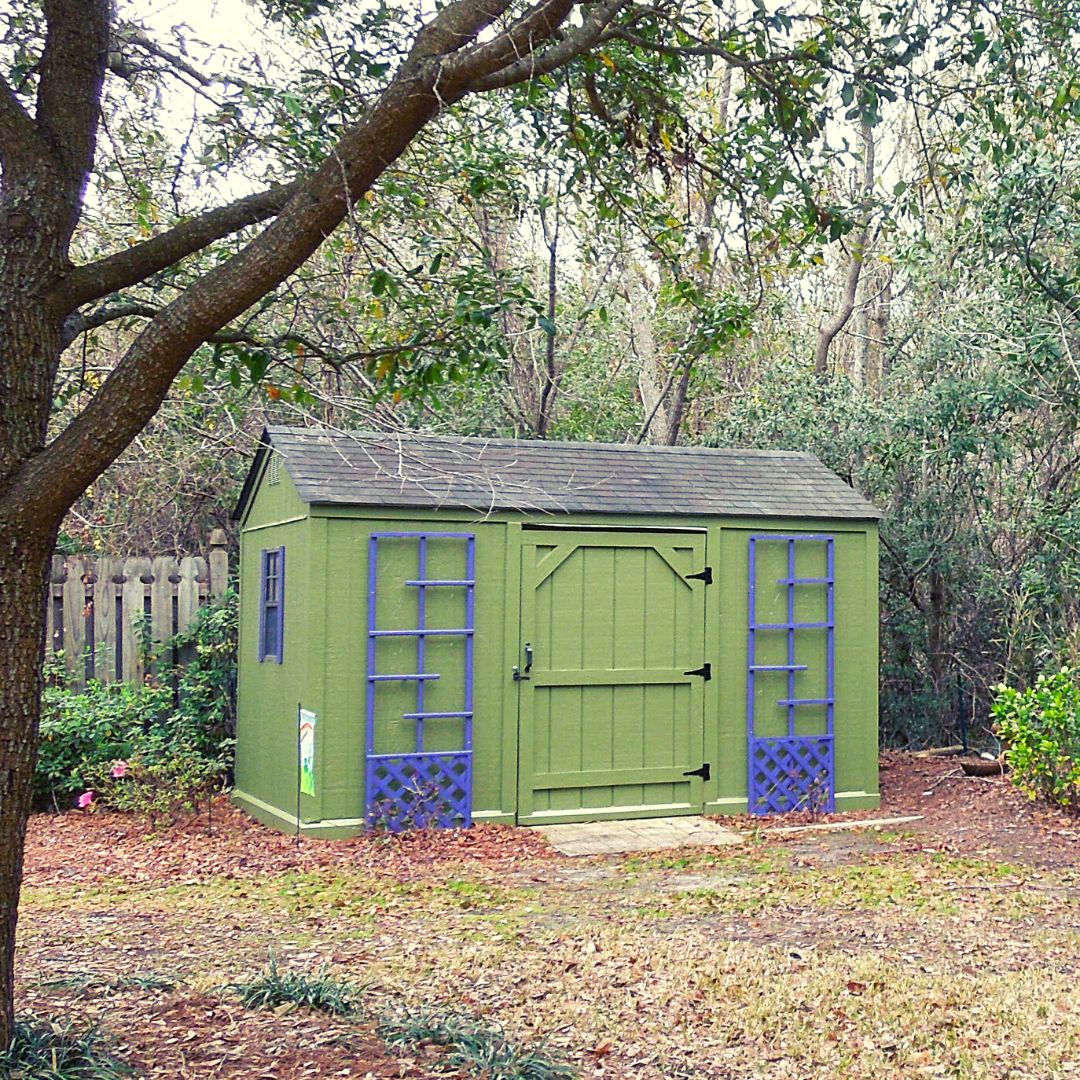 DIY Garden Shed Makeover and Transformation