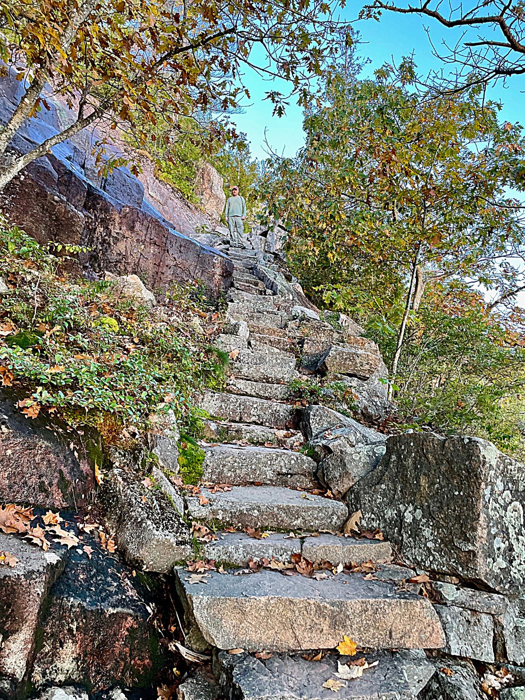 The Emery Path Stone Stair-master Acadia Dorr Mountain