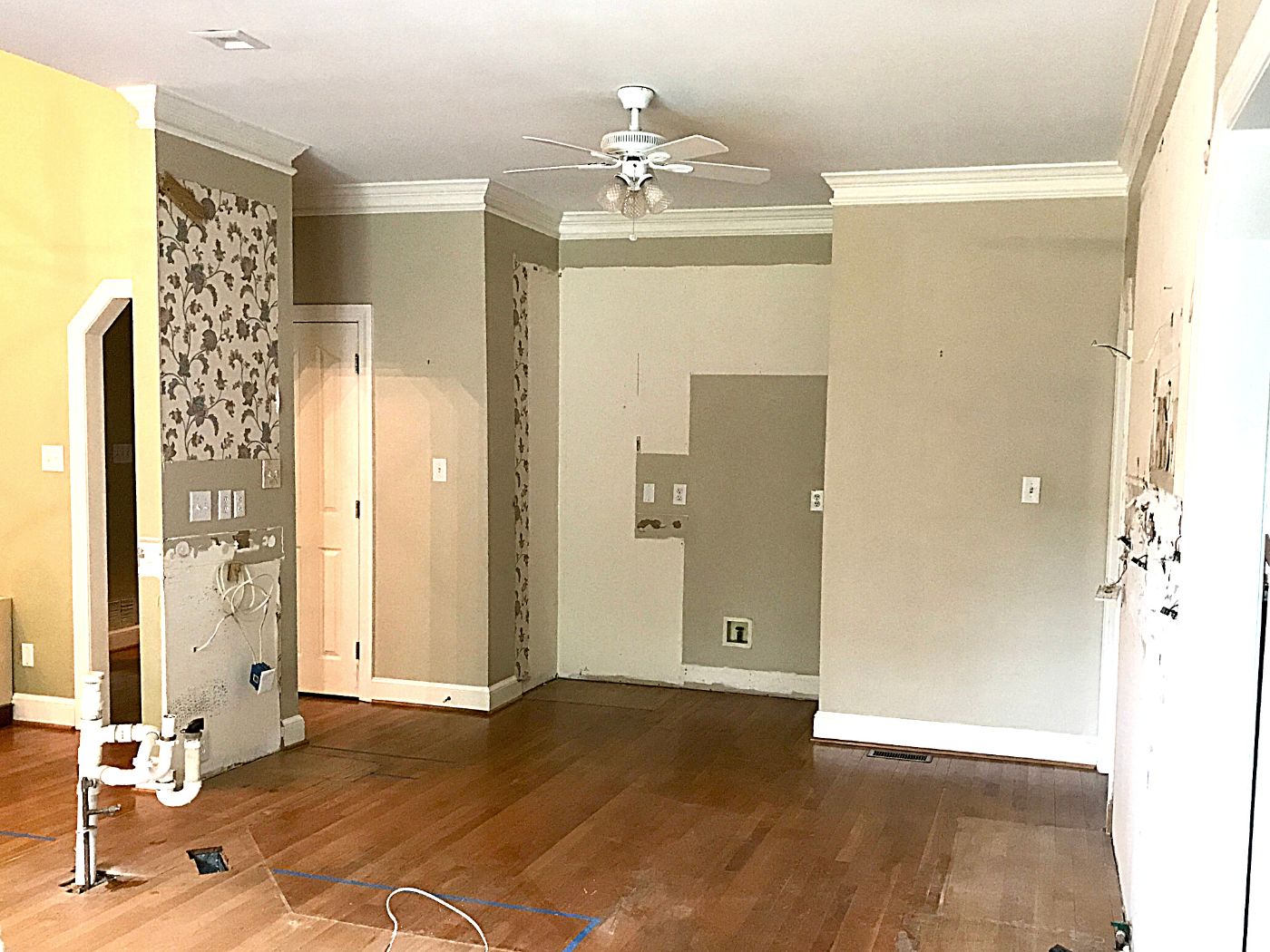 Kitchen post demolition