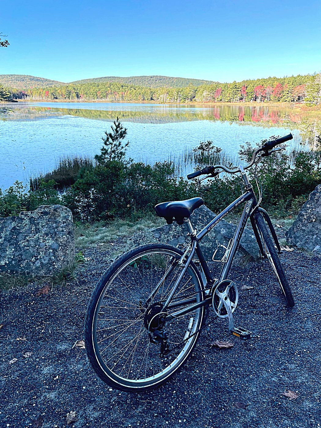 Witch Hole Pond and Bike Carriage Roads Acadia National Park Maine