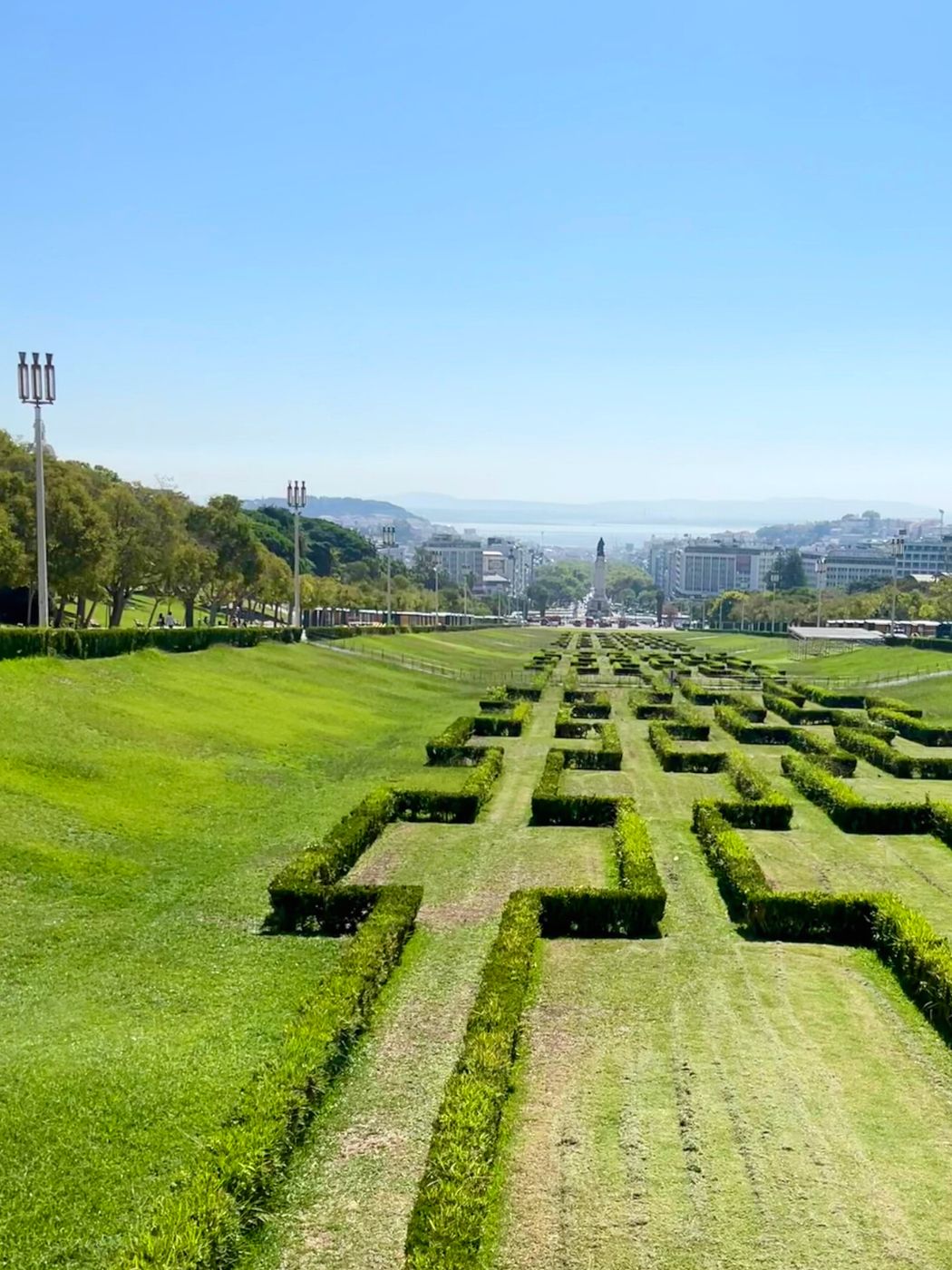 Parque Eduardo VII Lisbon Portugal