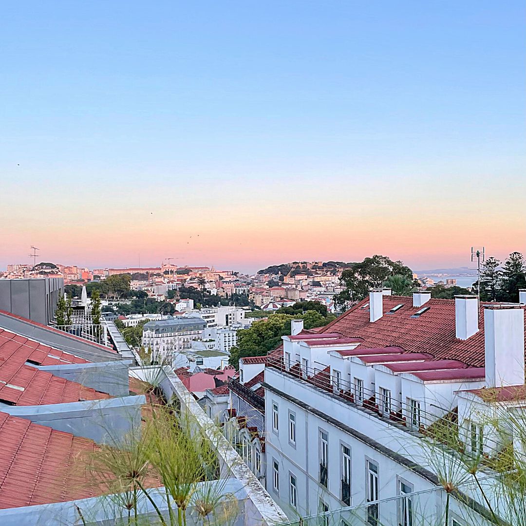 V Rooftop Bar on top of the Vintage Hotel Lisbon