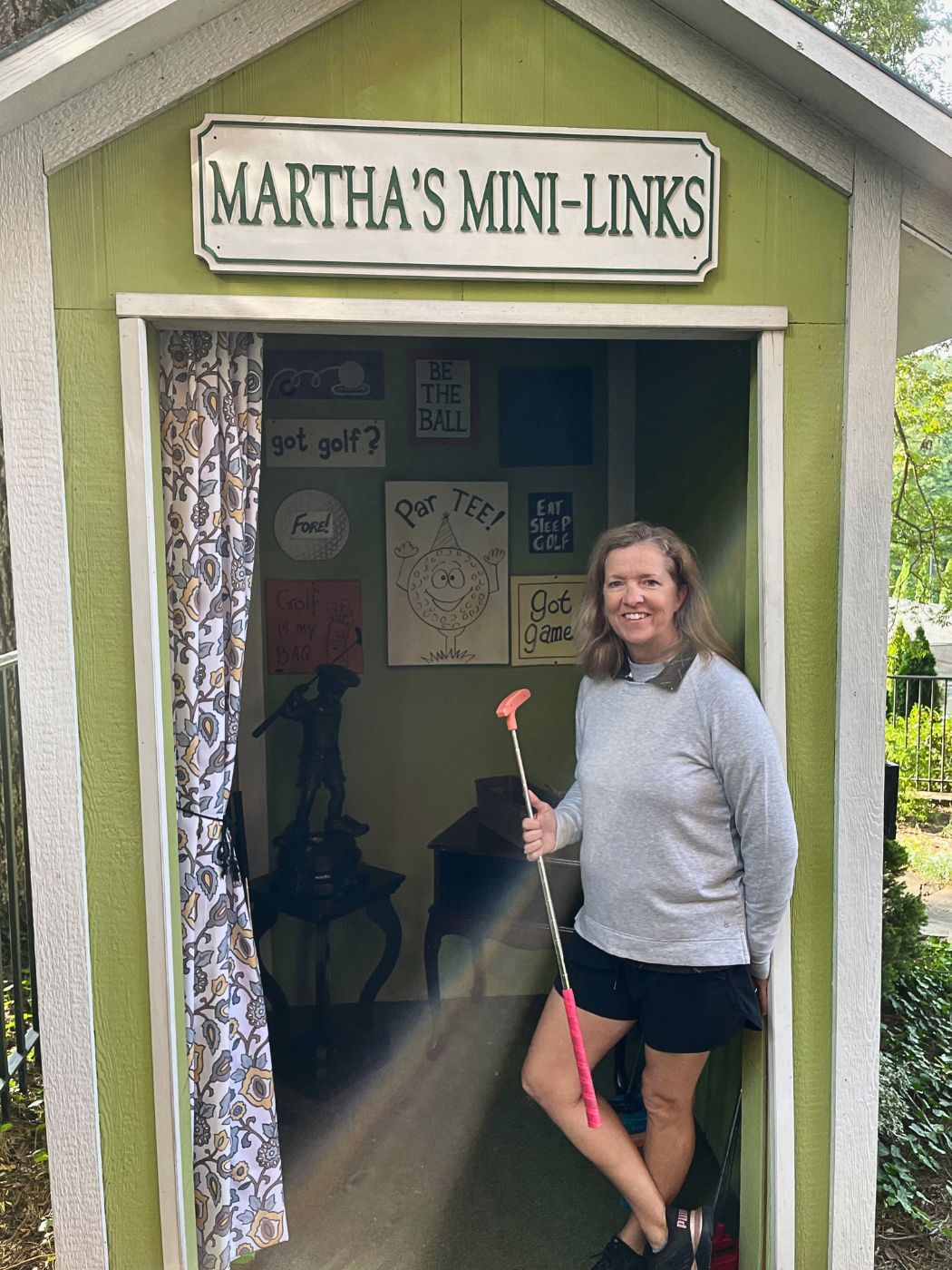 Martha Washington Inn Mini Golf House